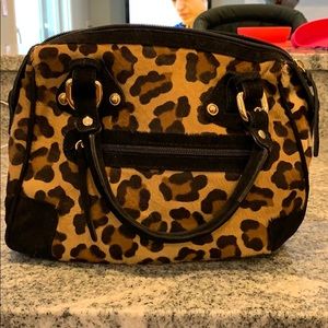 Leopard Stuart Weitzman purse